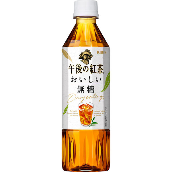 キリンビバレッジ 午後の紅茶 おいしい無糖 500ml 1セット（6本） - アスクル