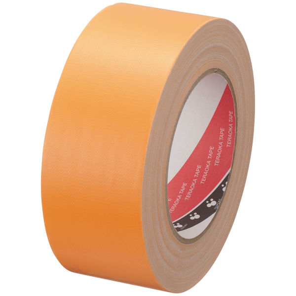 国内発送 30個セット TSCC50RE 赤 布カラーテープ TANOSEE 幅50mm×長さ