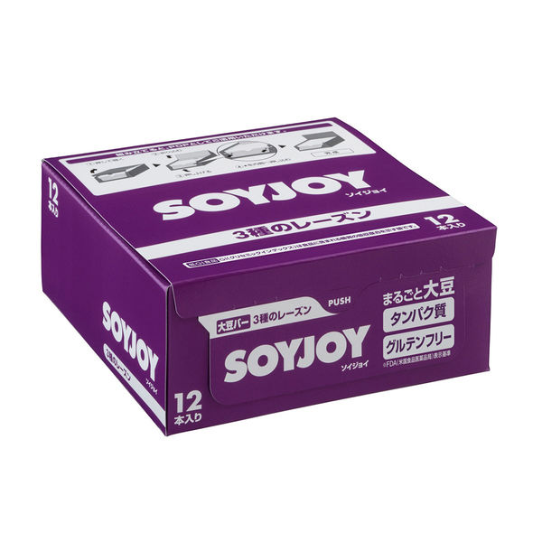 大塚製薬 SOYJOY（ソイジョイ） 3種のレーズン 1セット（48本） 栄養