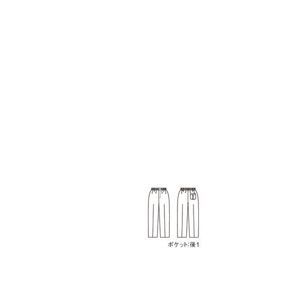 住商モンブラン パンツ（メンズ） 医療白衣 白 S 52-831（直送品