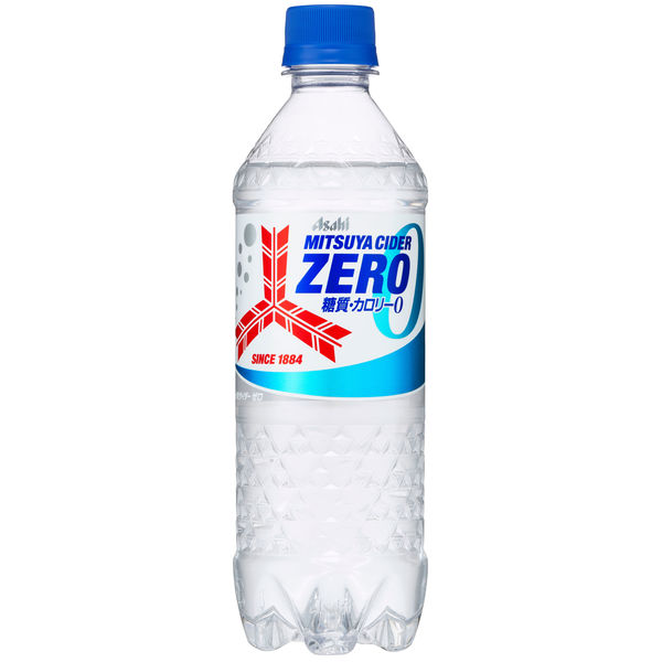 アサヒ飲料 三ツ矢サイダーZERO 500ml 1セット（48本） - アスクル