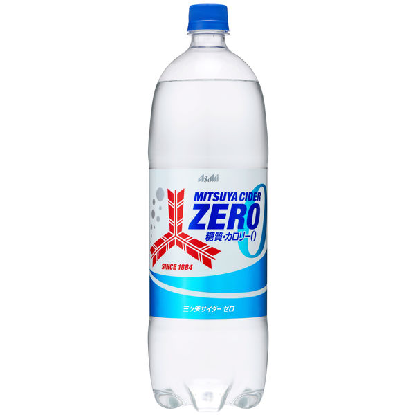 アサヒ飲料　三ツ矢サイダーZERO　1.5L　1セット（16本）