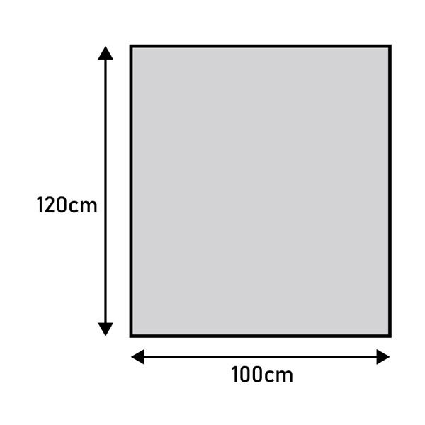 業務用ポリ袋（規格袋）　LDPE・透明　120L（100号）　1000mm×1200mm　1袋（10枚入）　日本サニパック