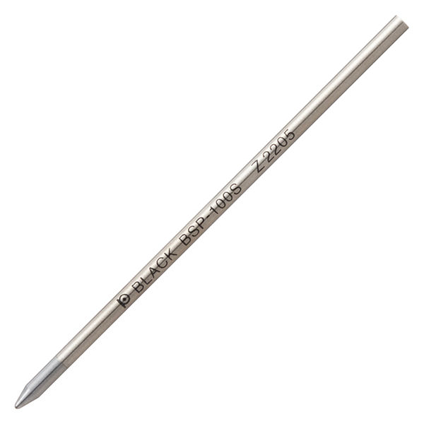 【新品】（まとめ）プラチナ万年筆 ボールペン替芯 BSP-100S#1 黒 10本入 【×5セット】
