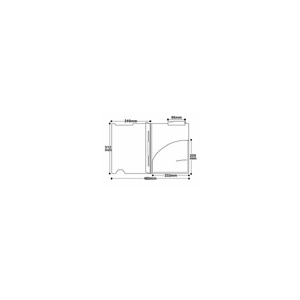 ケルン　KS-740-01　TDカルテフォルダー　A4ヨコ置き　見開き（ファスナー/上見出し）　緑色　1パック（50枚入）　（直送品）