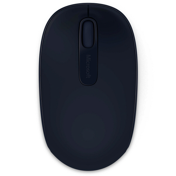 マイクロソフト 無線（ワイヤレス）マウス Wireless Mobile Mouse1850 ブルーブラック 光学式/3ボタン/3年保証  U7Z-00017