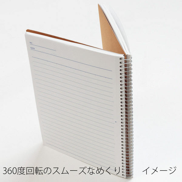 マルマン ノート A4 スパイラルノート 5mm方眼罫 80枚 5冊入 N245ES