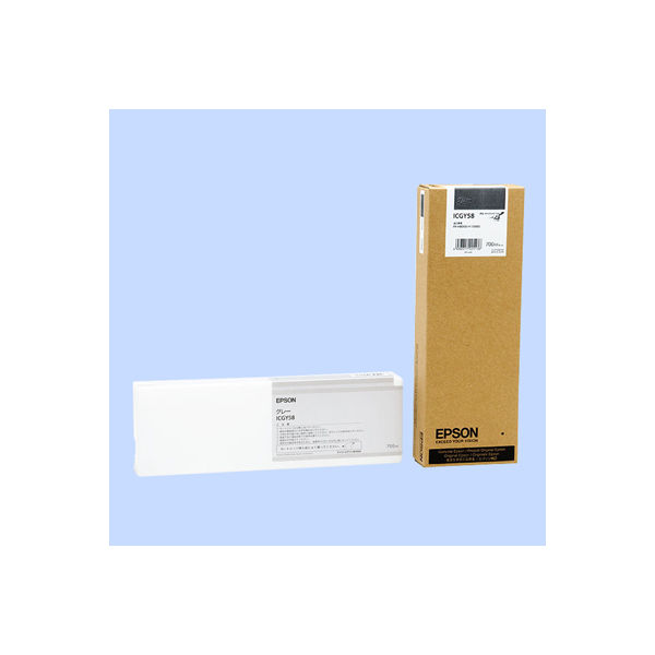 ICGY58 グレー エプソン（EPSON） 純正インク ICGY58 グレー IC58シリーズ 1個