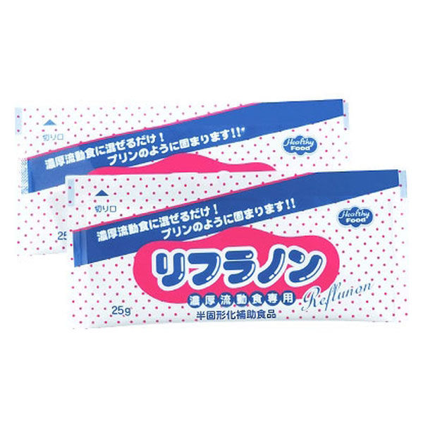 半固形化補助食品 リフラノン 25g×30 1箱 （30包入） ヘルシーフード