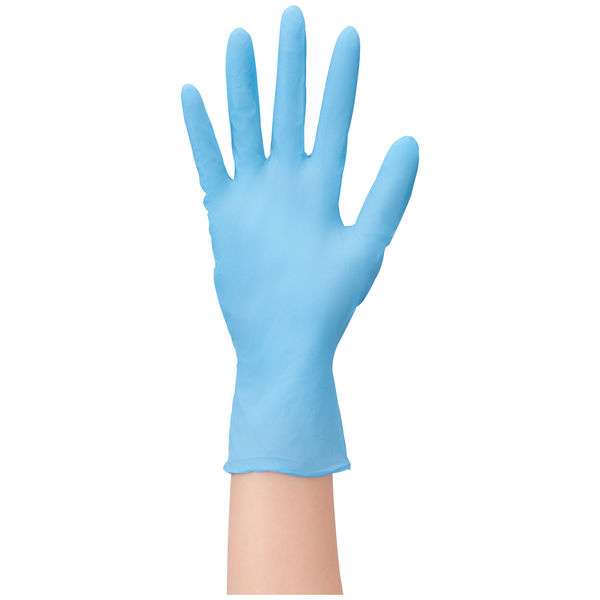 使いきりニトリル手袋】 川西工業 ニトリル使いきり手袋 ストロング 粉
