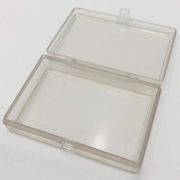 アズワン ヒンジ付角型ケース(帯電防止) 87×57×19mm 1箱(30個入) H-4N