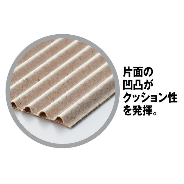 春早割 現場のチカラ」 巻きダンボール 1 T2クレ60025 幅600mm×25m巻 キッズ・ファミリー