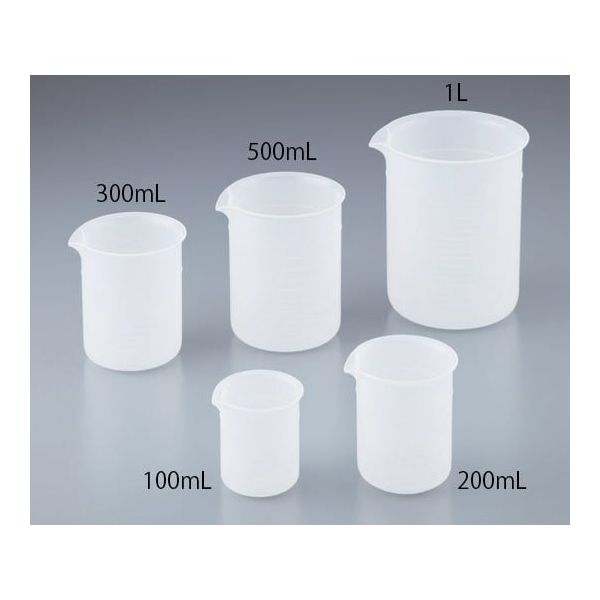 アズワン ポリビーカーPE(手なし) 300mL 1個 3011ー03 1-4624-13（直送