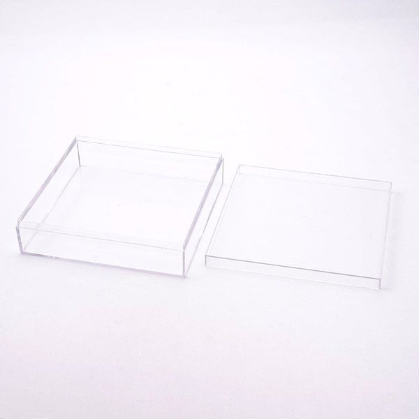 アズワン スチロール角型ケース 20個 120×120×32mm 17カタ 1箱