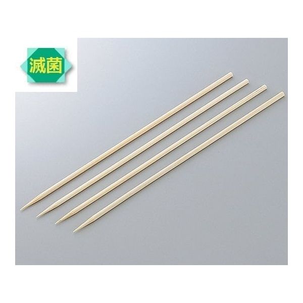 アズワン 滅菌竹串 1ケース(100本×10袋入) IKT- 1ケース(1000本) 1