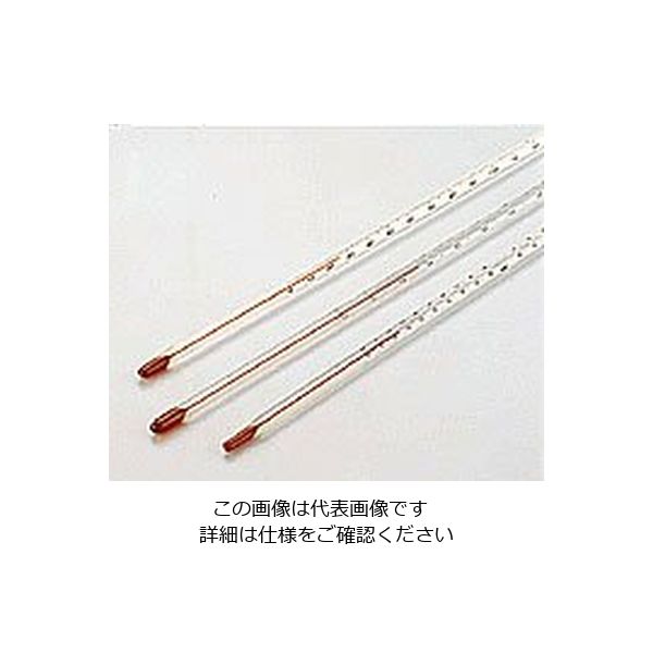 1-610-15 赤液棒状温度計 0～150℃ 0280-00 【AXEL】 アズワン