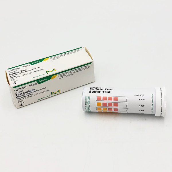 メルク エムクァント分析用試験紙 硫酸 1箱(100枚入) 1.10019