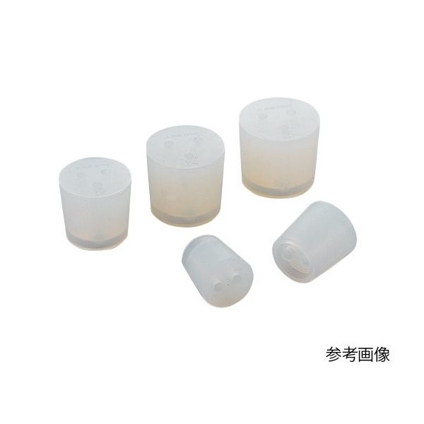 アズワン 穴付きシリコン栓 1個入 11ゴウ 1個 1-7650-04（直送品
