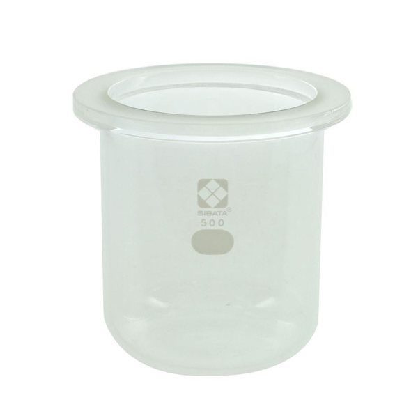 柴田科学 セパラブルフラスコ(平面摺合タイプ) 500mL φ94mm 筒形 