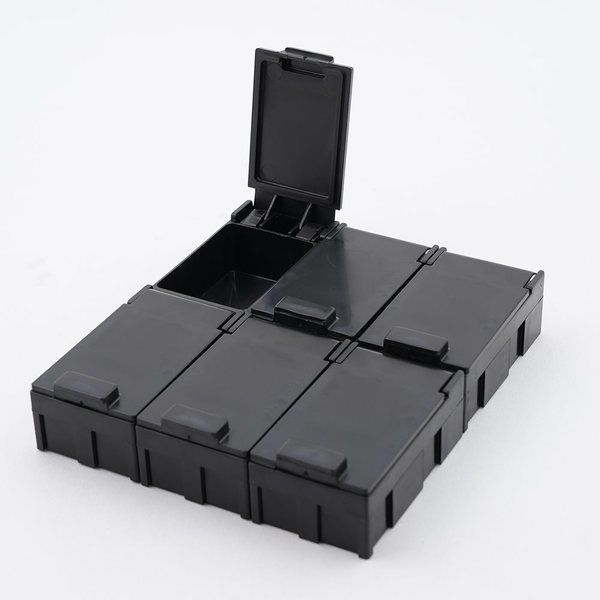 アズワン SMDチップボックス 1組(6個入) CA103C 1組(6個) 1-9612-06