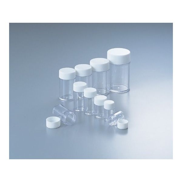 グランドセール 漫画 スチロールねじ瓶 マルエム 5mL 4-1024 1箱(100個) No.1 100本入 研究室用品