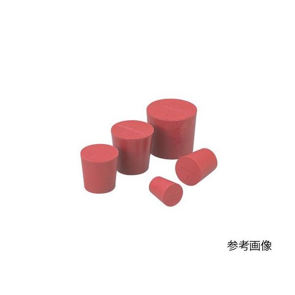 アズワン 赤ゴム栓 7号 1個入 6-337-07 1個（直送品） - アスクル