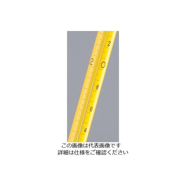 日本計量器工業 標準温度計（棒状） No.0 ー50～0℃ 成績書付 1本 6