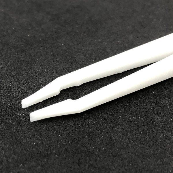 アズワン プラスチックピンセット No.9 1本 7-159-15（直送品） - アスクル