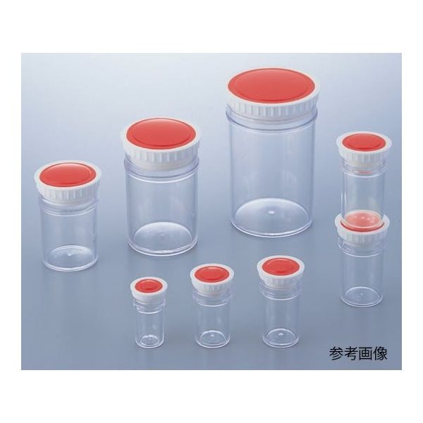 人気ブランドからコーディネートを探す アズワン ラボランPSサンプル管瓶 25mL 橙 100本+10本入 PS-25 1 研究用容器・計量器