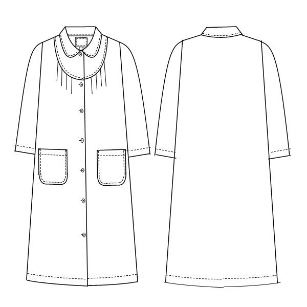 MK-311 ナガイレーベン(nagaileben)妊産婦患者ウェア