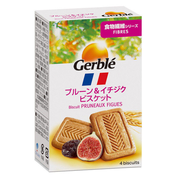 Gerble（ジェルブレ） プルーン＆イチジクビスケット ポケットサイズ 1セット（4枚入×18箱） 大塚製薬 栄養補助食品