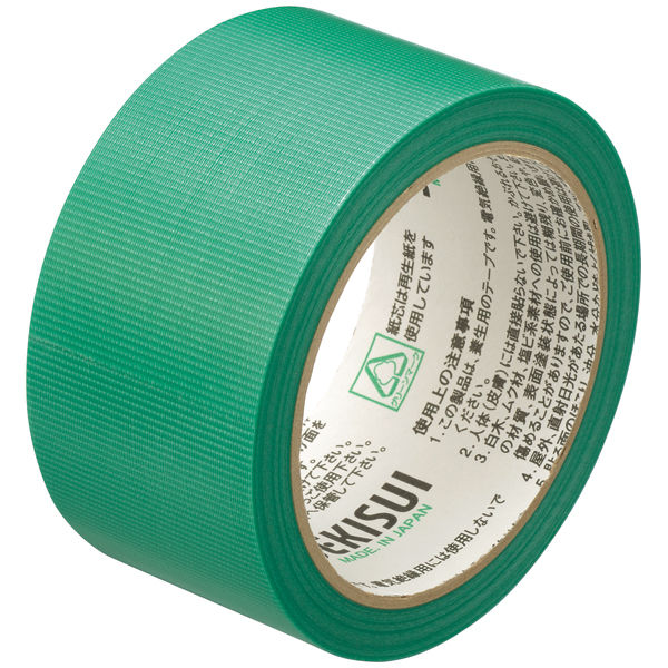養生テープ】 フィットライトテープ No.738 緑 幅50mm×長さ25m 積水化学工業 1巻 - アスクル