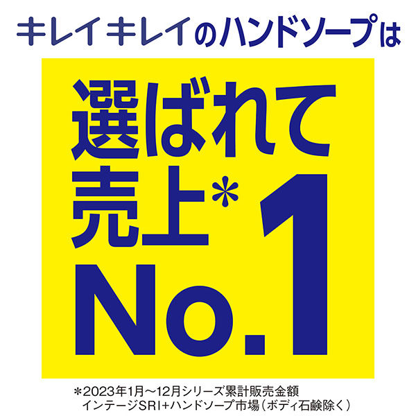 キレイキレイ薬用泡ハンドソープ 詰替 800mL シトラスフルーティの香り 1個 【泡タイプ】 ライオン - アスクル