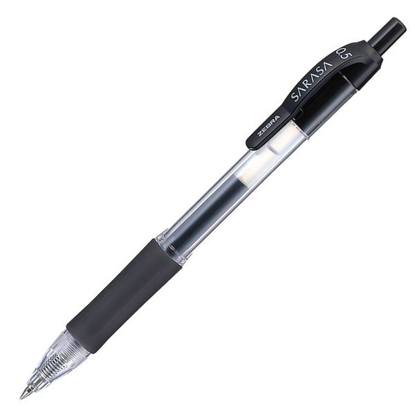 ゲルインクボールペン サラサ 0.5mm 黒 JJ3-BK ゼブラ - アスクル
