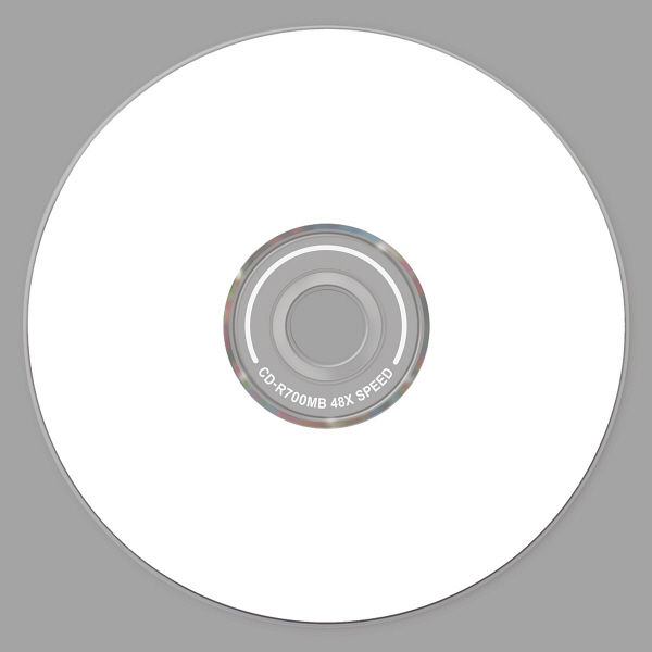 アスクルオリジナル データ用CD-R 印刷対応 10枚プラスチックケース CDR.PW10P.AS オリジナル