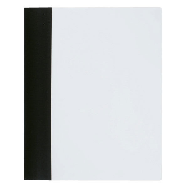 コクヨ 製本カバー＜195＞ プレゼンファイル 約95枚収容 黒（ブラック