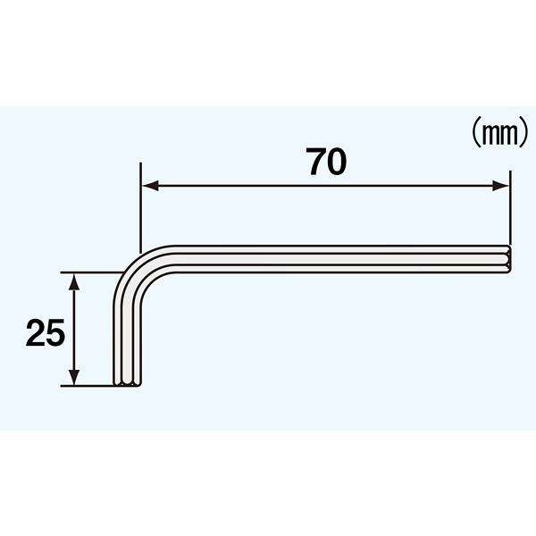 エンジニア 六角レンチ 対辺4.0mm（5/32インチ） TWH-15 1個（取寄品
