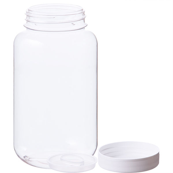 クリヤ広口瓶 透明エンビ製 500mL (5-031-03) 再再販 - その他介護用品