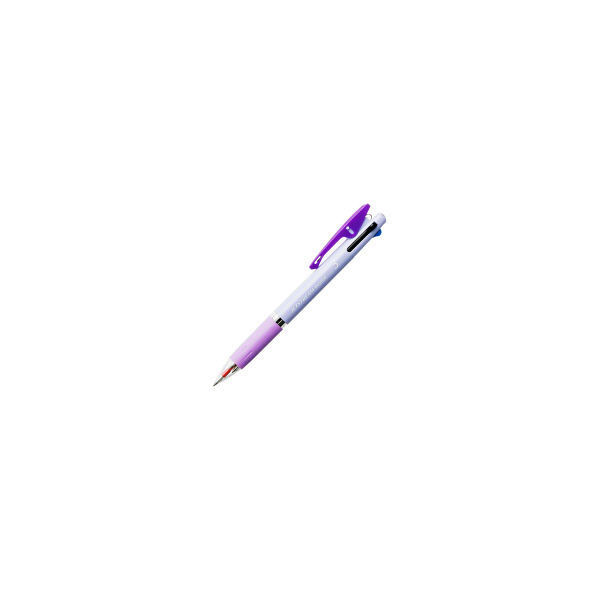 ジェットストリーム インサイド 3色ボールペン 0.5mm パープル軸 紫 