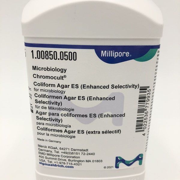メルク 粉末培地 (クロモカルトコリフォーム寒天ES) 500g