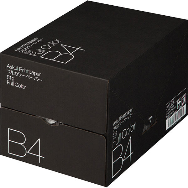 フルカラー印刷対応 マルチペーパー フルカラーペーパー 81g B4 1箱