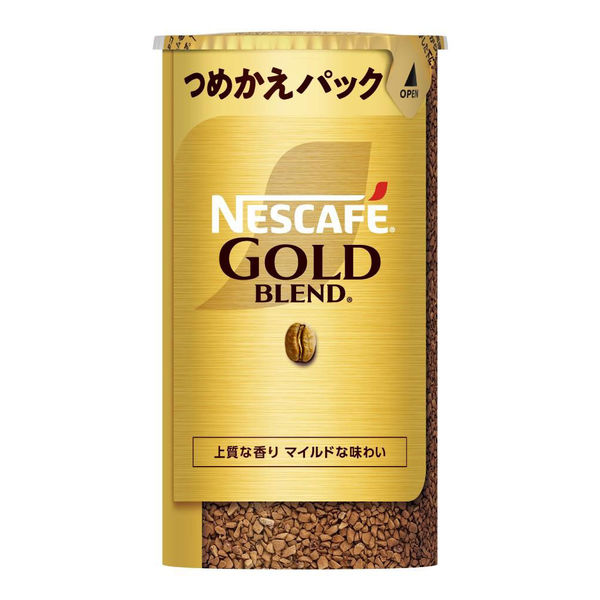 インスタントコーヒー】 ネスカフェ ゴールドブレンド エコ＆システムパック 1セット（95g×3本） - アスクル