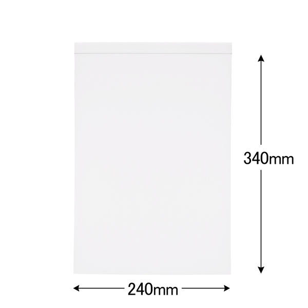ユニパック(R)(チャック袋) 0.04mm厚 J-4 A4 240×340mm 1 ユニパック(R)(チャック袋) 0.04mm厚 J-4 A4 240×340mm 1