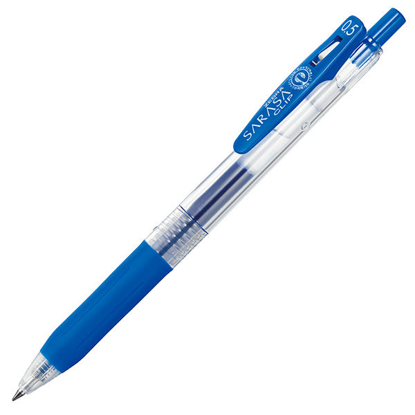 ゲルインクボールペン　サラサクリップ　0.5mm　コバルトブルー　青　JJ15-COBL　ゼブラ