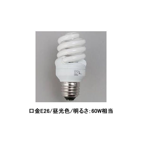 オーム電機 エコ電球 D型 60W形 E26 昼光色 EFD15ED/12-SPN 1箱(12個入) オーム電機 エコ電球 D型 60W形 E26 昼光色 EFD15ED/12-SPN 1箱(12個入)