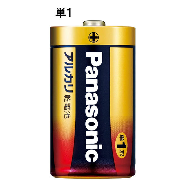 パナソニック　アルカリ乾電池　単1形　1パック（10本入）