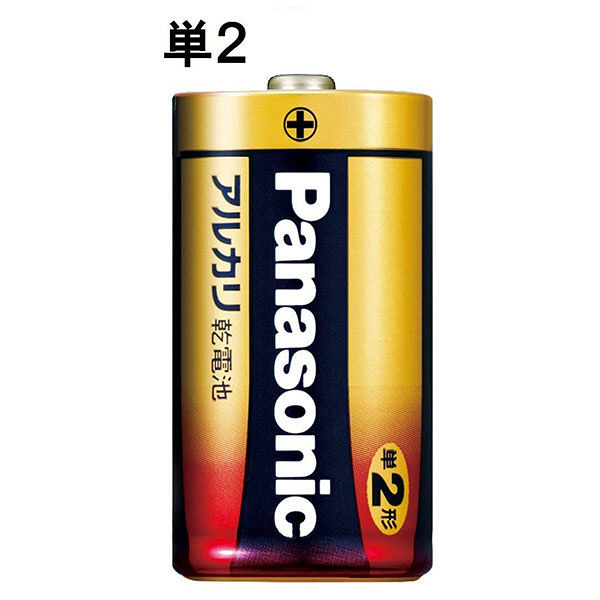 パナソニック　アルカリ乾電池　単2形　1パック（10本入）