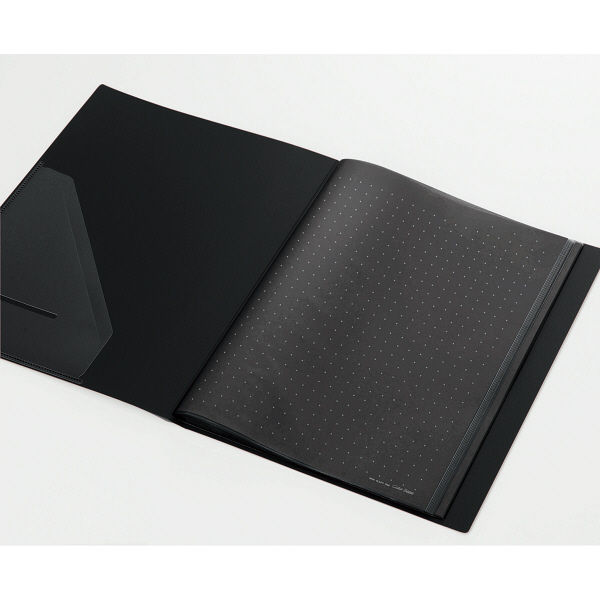 クリアーファイルカラーベース A4タテ型 40ポケット 【画材の