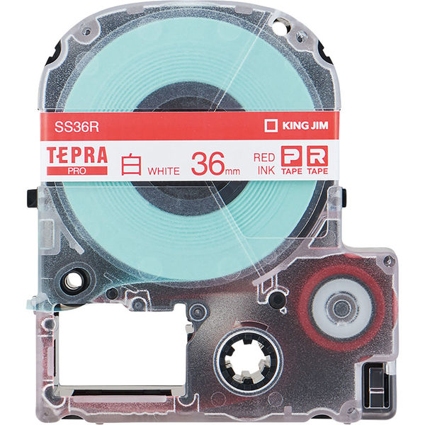 テプラ TEPRA PRO【純正】テープ スタンダード 幅36mm 白ラベル