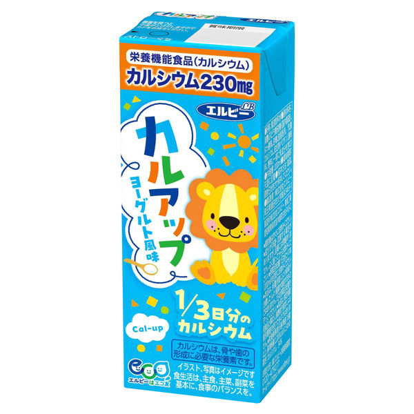 アウトレット】エルビー カルアップ 200ml 1箱（24本入） パック飲料 